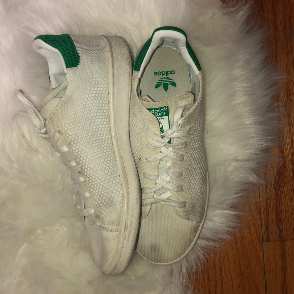 Primeknit Stan Smith’s with green back